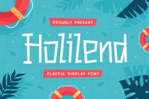 Holilend - Playful Display Font Font Download