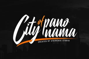 City of Panonama Font Download