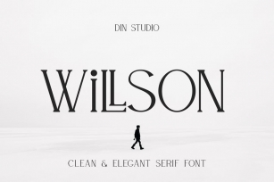 Willson - Modern Serif Font Font Download