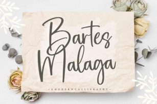 Bartes Malaga Font Download