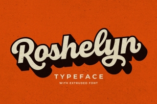 Roshelyn Typeface Font Download