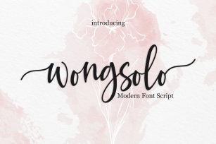Wongsolo Font Download