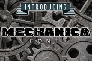 Mechanica Font Download