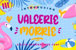Valeerie Morrie Font Download