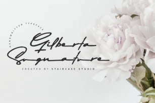 Gilberta Signature Font Download