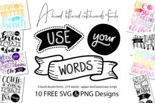 Use Your Words Font Download