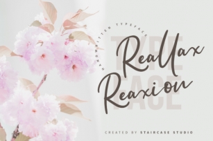 Reallax Reaxion Font Download