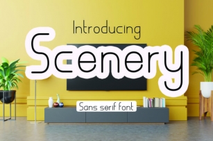 Scenery Font Download