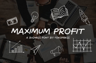 Maximum Profit Font Download