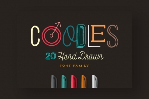 Coodles Hand Drawn Font Family Font Download