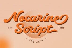 Nocarine Bold Script Font Download