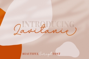 Lavitanie Monoline Script Font Font Download