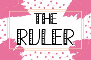 The Ruler Font Download