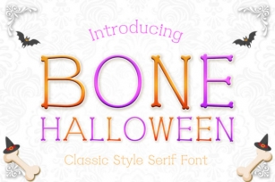 Bone Halloween Font Download