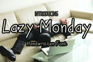 Lazy Monday Font Download