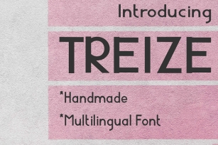 Treize Font Download