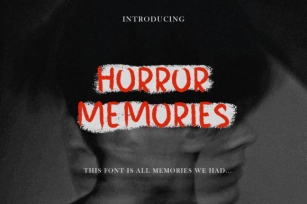 Horror Memories Font Download