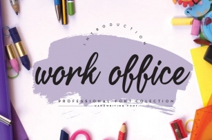 work office Font Download