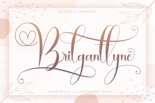 Brilganttyne Script Font Download