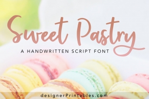 Sweet Pastry Font Font Download