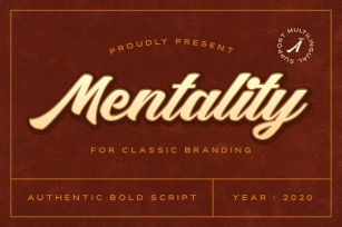 Mentality Font Download