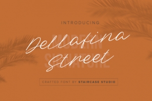 Dellafina Street Font Download
