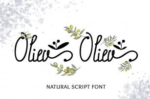 Oliev Oliev Font Download