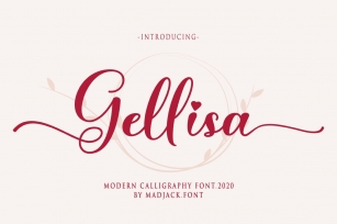 Gellisa Script Font Download