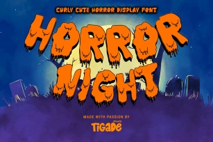 Horror Night Font Download