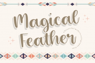 Magical Feather Beautiful Modern Calligraphy Font Font Download