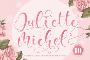 Juliette Michel - Modern Calligraphy Font Download