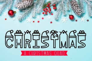 Christmas - A Silly Christmas Quad Font Download