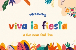 Viva La Fiesta Font Trio Font Download