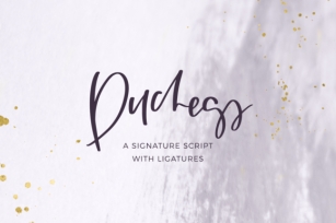 Duchess Font Download