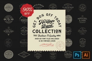[48 Flash Sale] Heritage Collection Font Download