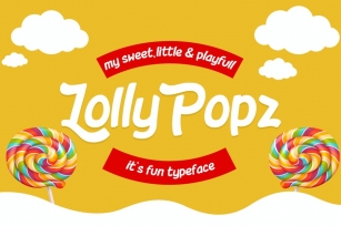 Lolly Popz Font Font Download