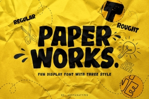 Paper Works Font Download