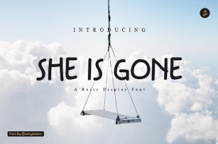 She is Gone Font Download