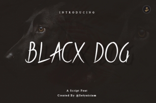 Blacx Dog Font Download
