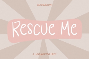 Rescue Me Font Download