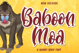Baboon Moa Font Download