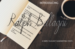 Ralph Bellagni Font Download