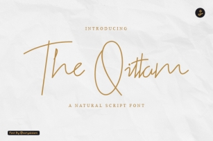 The Qittam Font Download