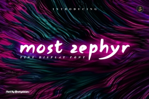 Most Zephyr Font Download