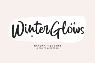 Winter Glows Font Download