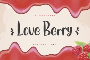 Love Berry Font Download