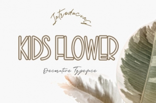 Kids Flower Font Download