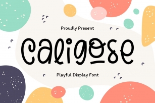 Caligose - Playful Display Font Font Download