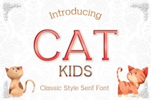 Cat Kids Font Download