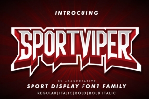 Sport Viper Font Download